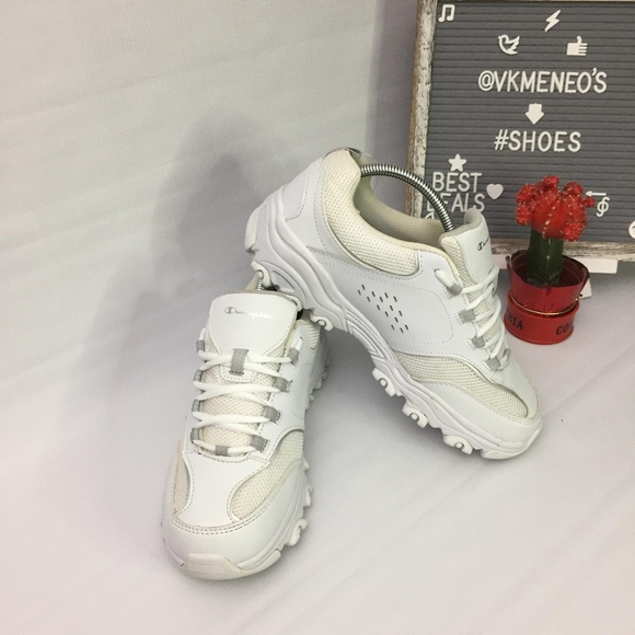 WHITE CHAMPION SHOES - Picture 1 of 5
